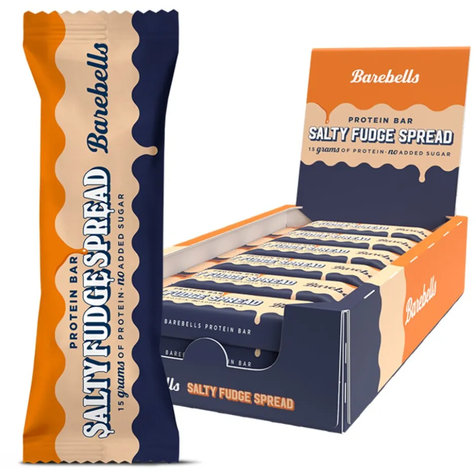 Barebells Protein Bar Salty Fudge Spread 12x45g