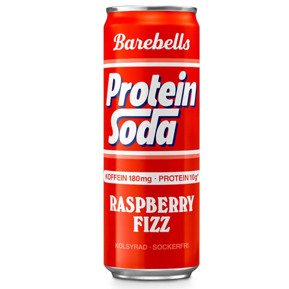 Barebells Protein Soda Raspberry Fizz 12x355ml
