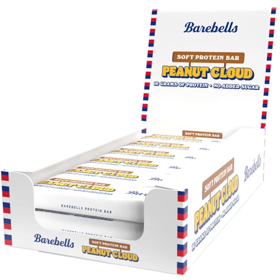 Barebells Soft Protein Bar Peanut Cloud 12x55g