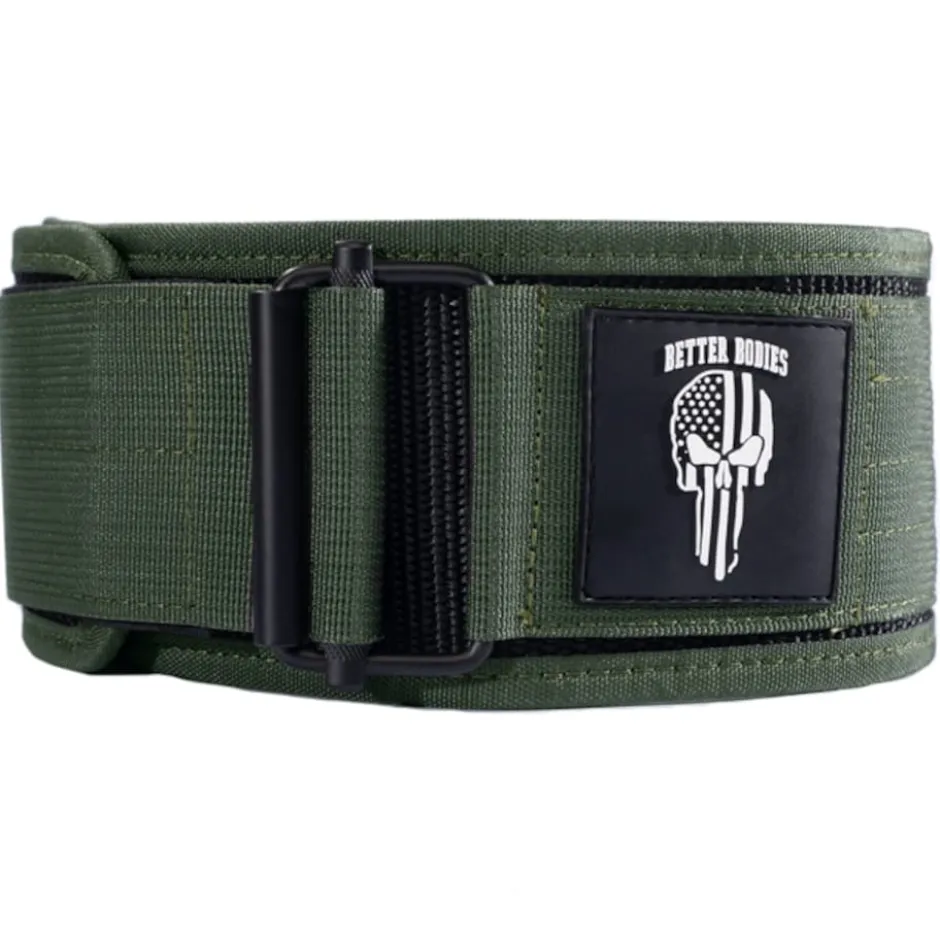 Better Bodies Quick Lock Belt Green/White