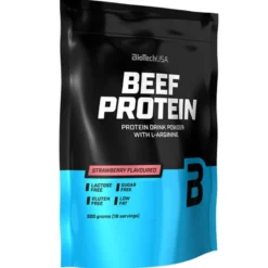 BioTechUSA Beef Protein Strawberry 500g