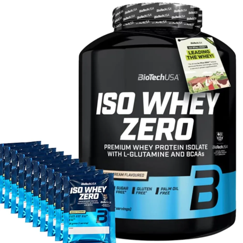 BioTechUSA Iso Whey Zero Cookies & Cream 1816g