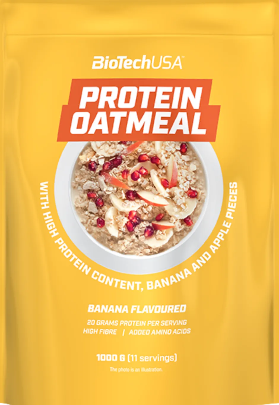 BiotechUSA Protein Oatmeal Banana apple 1000g