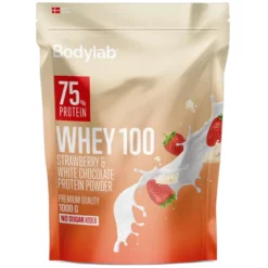 Bodylab Whey 100 Strawberry & White Chocolate 1kg