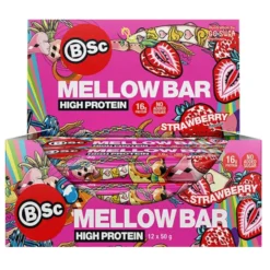 BSC Mellow Bar Strawberry 12x50g