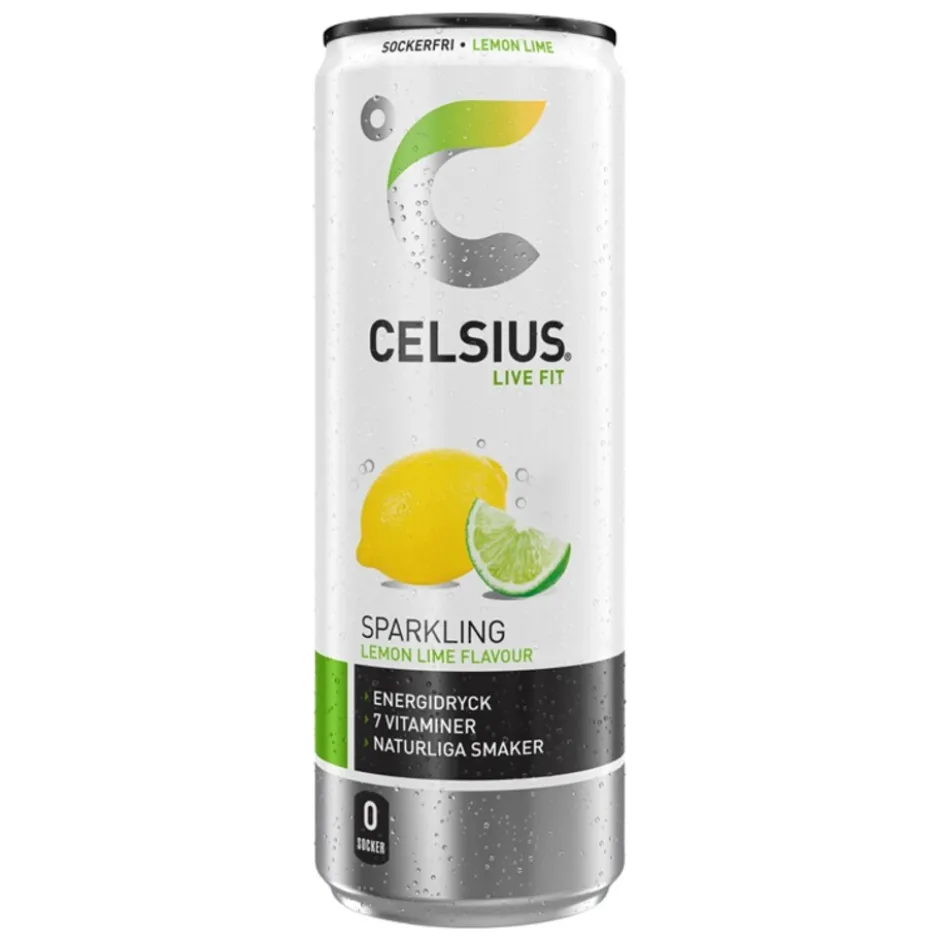 Celsius Citron/Lime 355ml