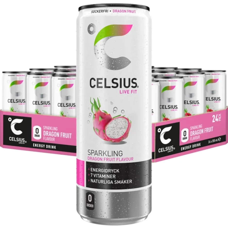 Celsius Dragon Fruit 24x355ml