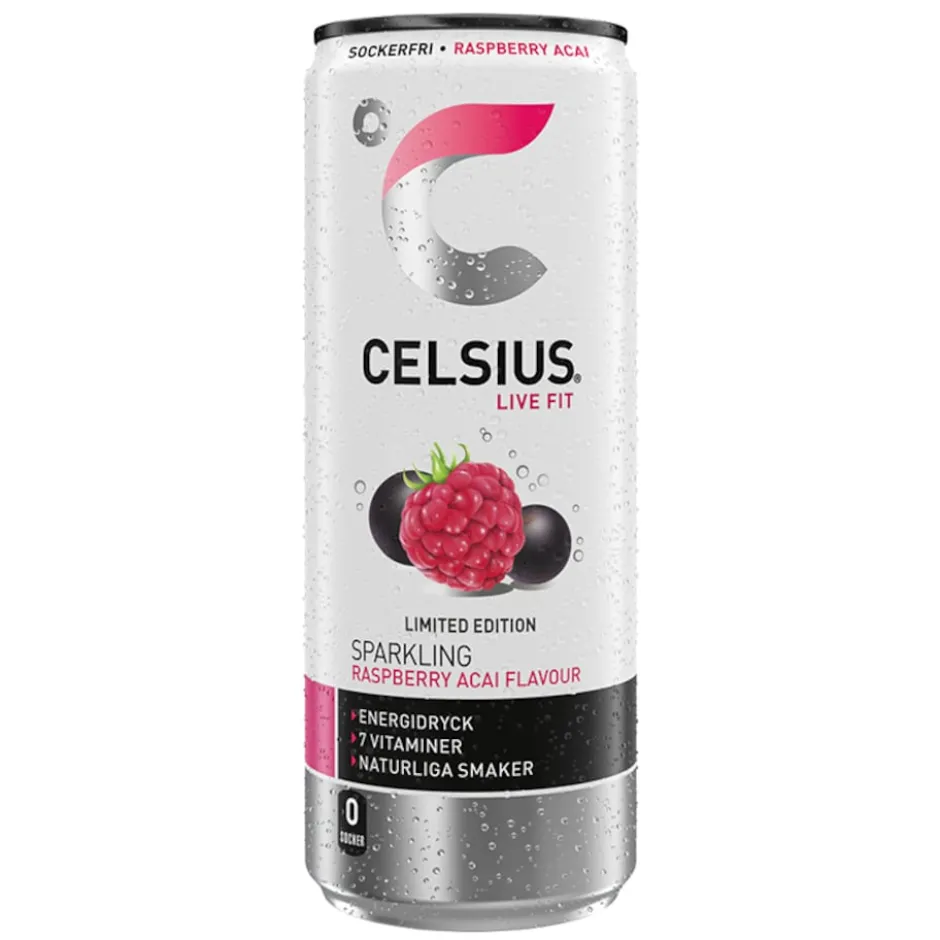 Celsius Raspberry Acai 250ml
