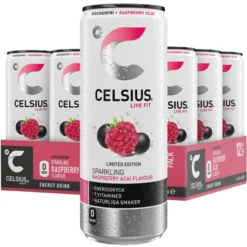 Celsius Raspberry Acai 12x250ml