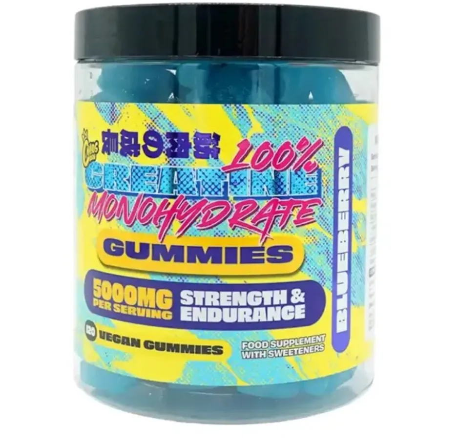 Chaos Crew Creatine Gummies Blueberry 120 Kapslar
