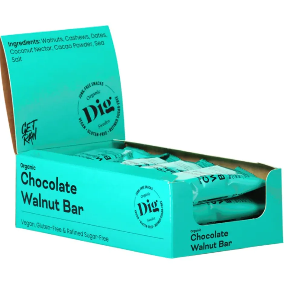 DIG Chocolate Walnut Bar 12x42g