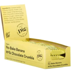 DIG No-Bake Banana M*lk Chocolate Crumble 12x35g