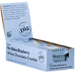 DIG No-Bake Blueberry White Chocolate Crumble 12x35g