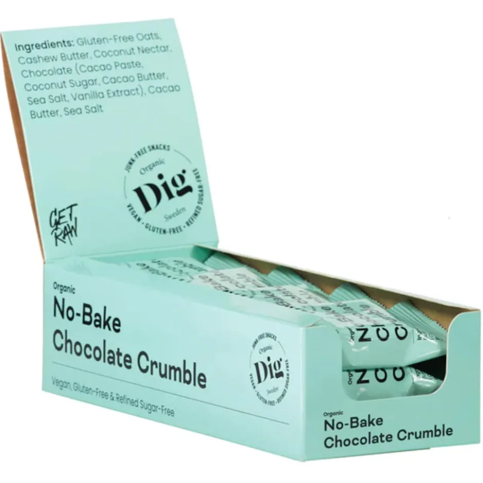 DIG No-Bake Chocolate Crumble 12x35g