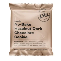 DIG No-Bake Hazelnut Dark Chocolate Cookie 12x30g