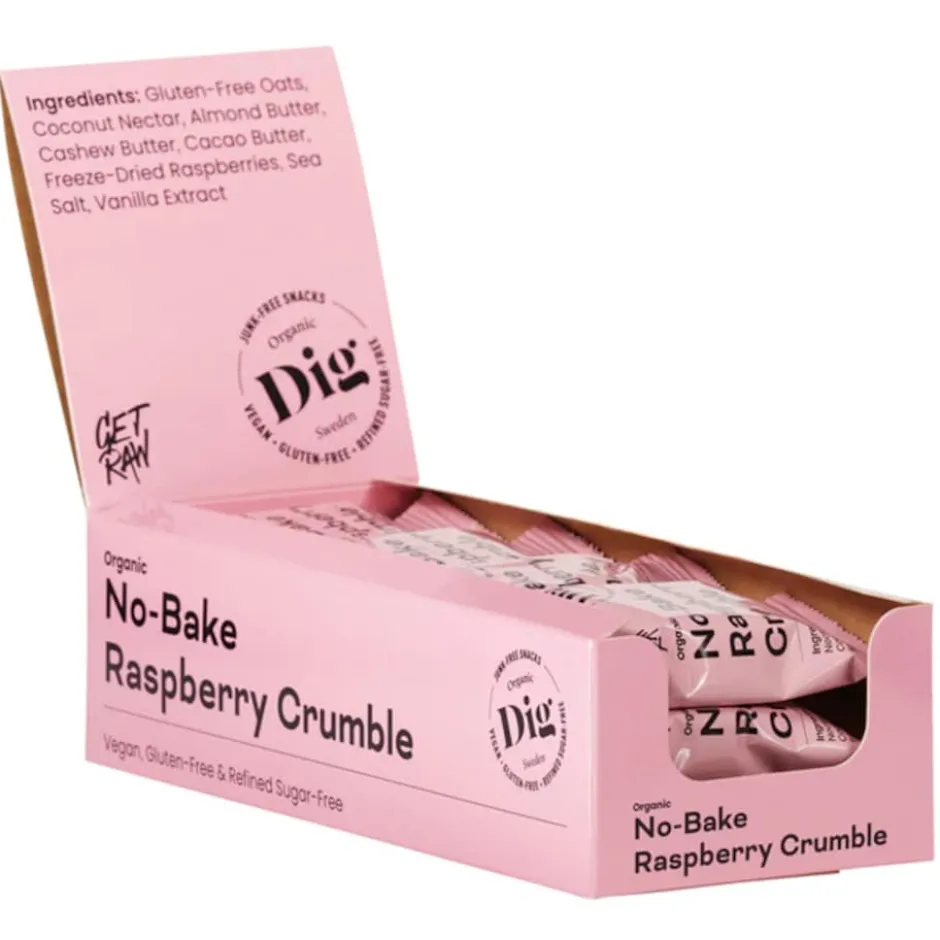 DIG No-Bake Raspberry Crumble 12x35g