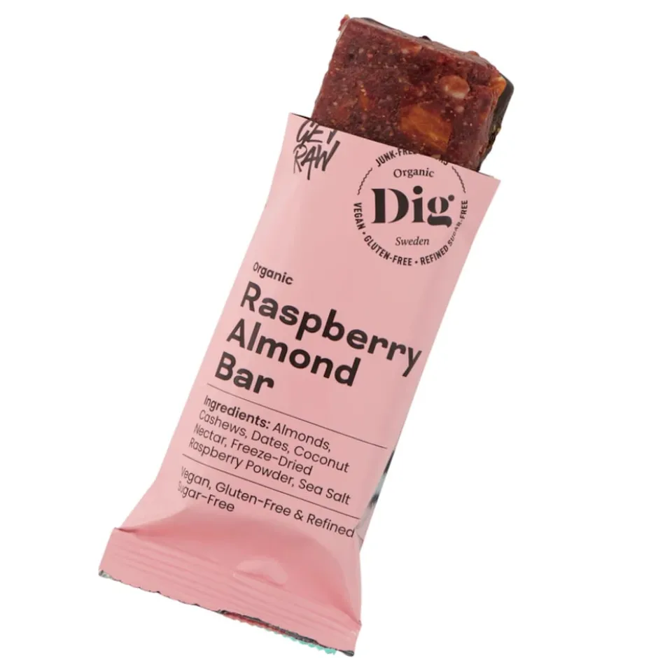DIG Raspberry Almond Bar 42g