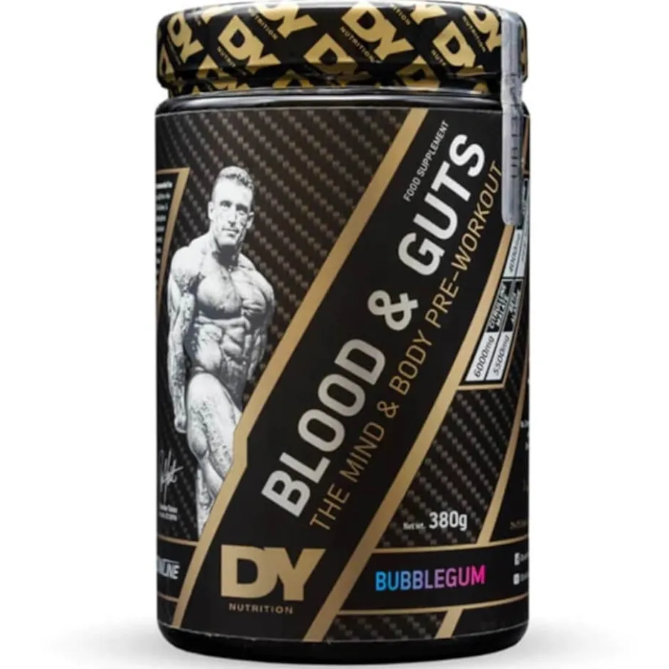 DY Nutrition Blood & Guts Bubble Gum 380g