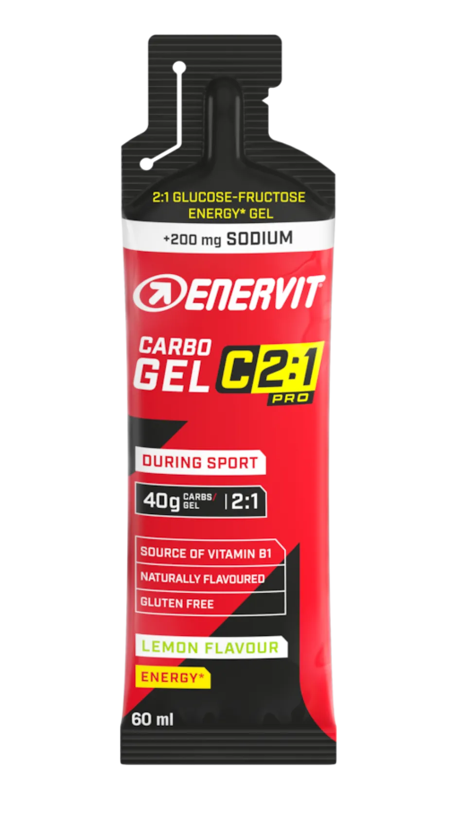 Enervit Carbo Gel C2:1 PRO Lemon Sodium 60ml
