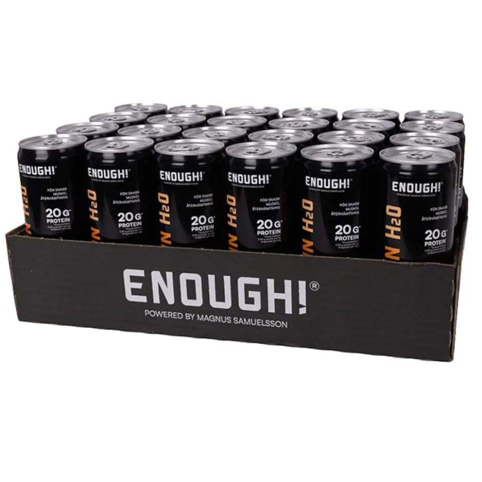 Enough Proteinvatten Clementin 24x330ml