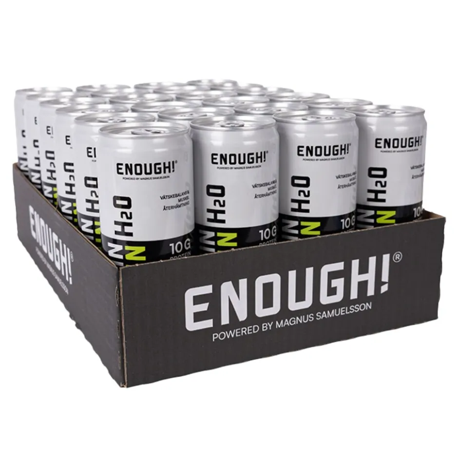 Enough Protein & Vitamin H2O Mango Lime 24x330ml