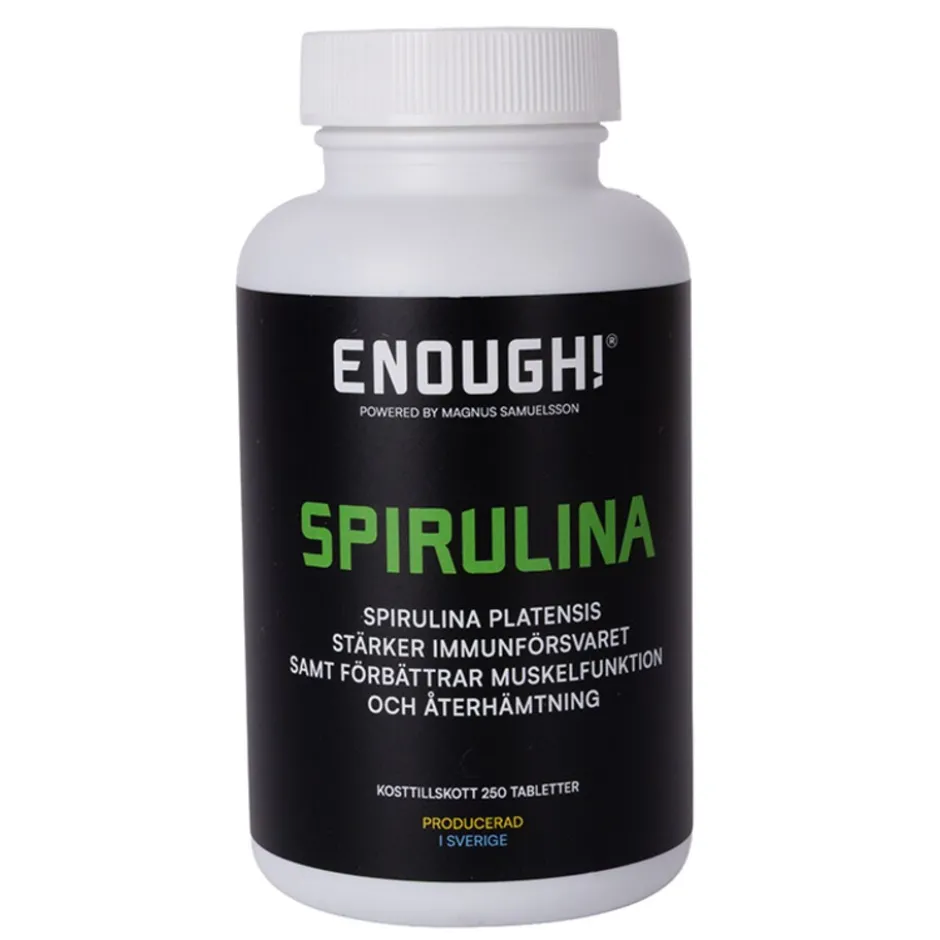 Enough Spirulina 250 tabletter
