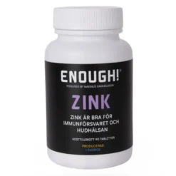 Enough Zink 25mg 90 tabletter