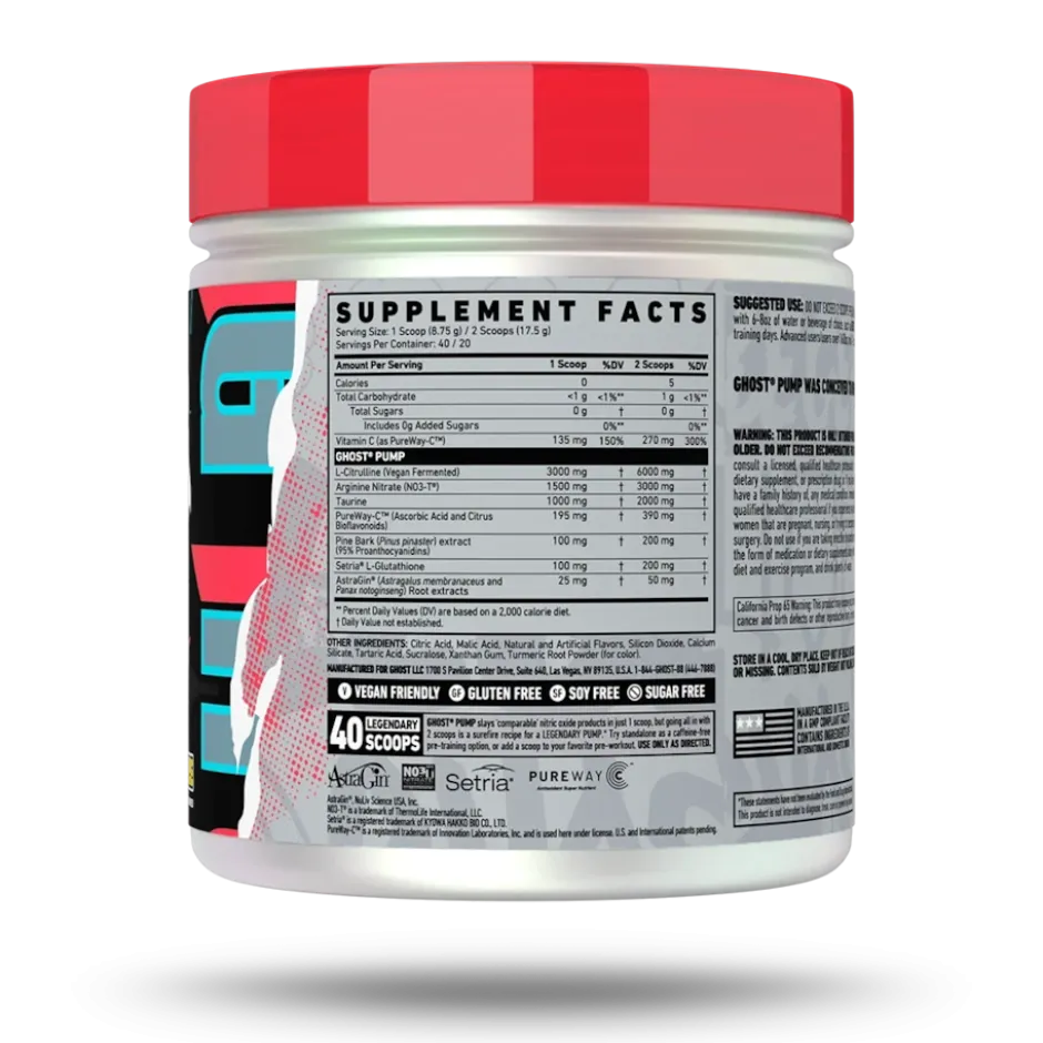 Ghost Pump V2 Pineapple 40 servings