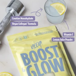 Heey! Boost & Glow Creatine + Coll-egan Lemon 300g