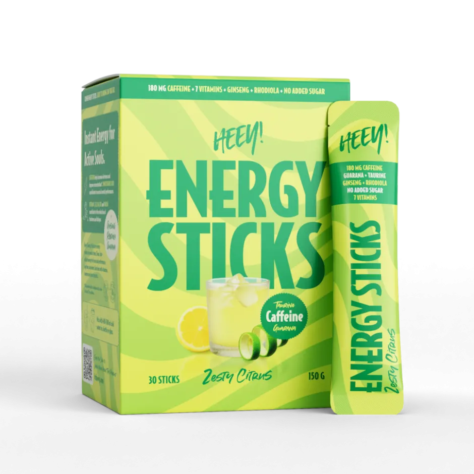 Heey! Energy Sticks Zesty Citrus 30-pack