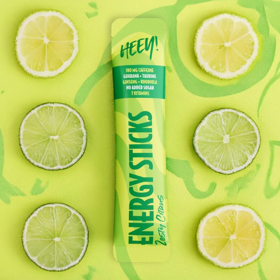 Heey! Energy Sticks Zesty Citrus 30-pack