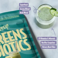 Heey! Greens & Biotics Superfood + Probiotics Mixed Berries 300g