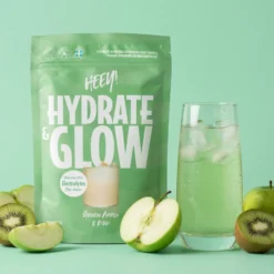 Heey! Hydrate & Glow Green Apple & Kiwi 240g