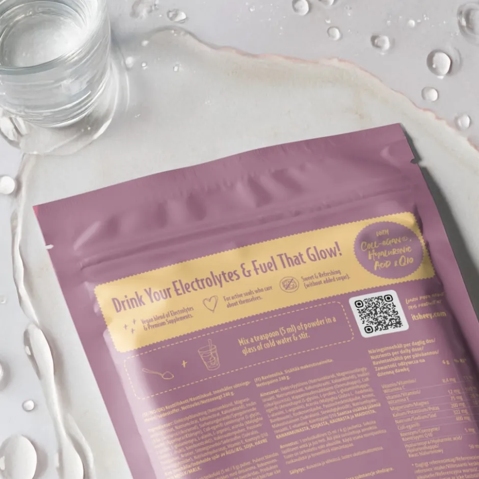 Heey! Hydrate & Glow Passion Fruit 240g