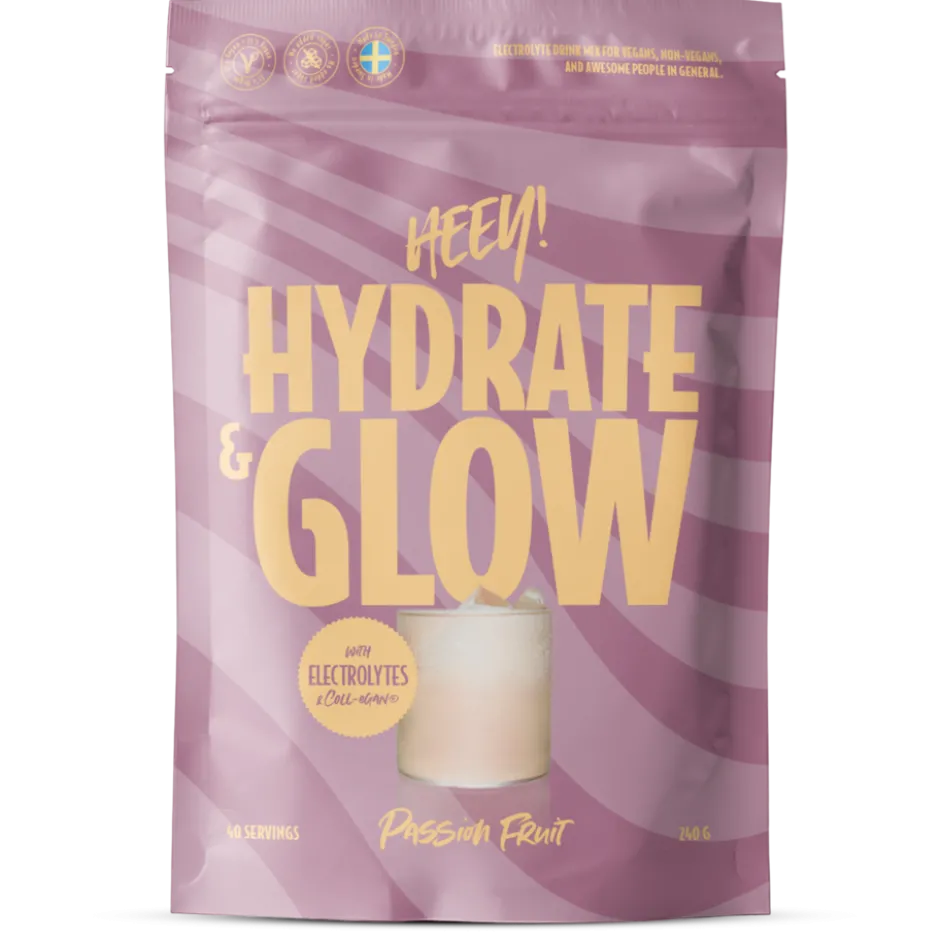 Heey! Hydrate & Glow Passion Fruit 240g