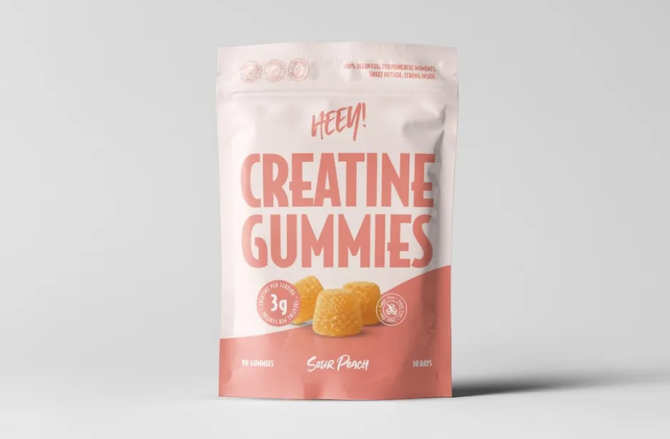 Heey! Kreatin Gummies Persika 90st