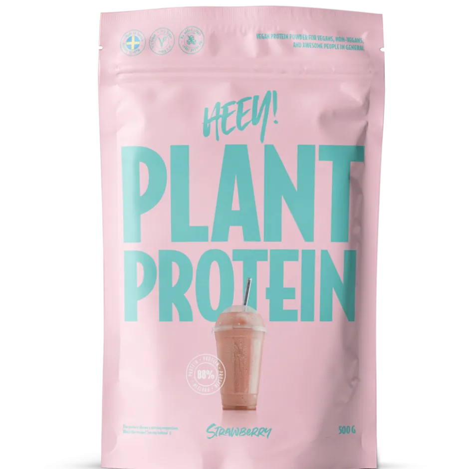 Heey! Plant Protein Strawberry 500g