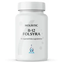 Holistic B-12-Folsyra 90 Kapslar