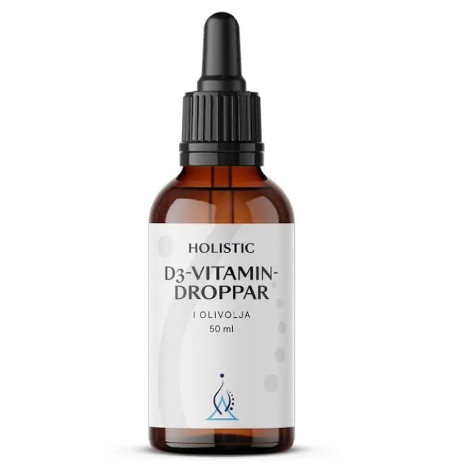 Holistic D3-vitamin droppar 50ml
