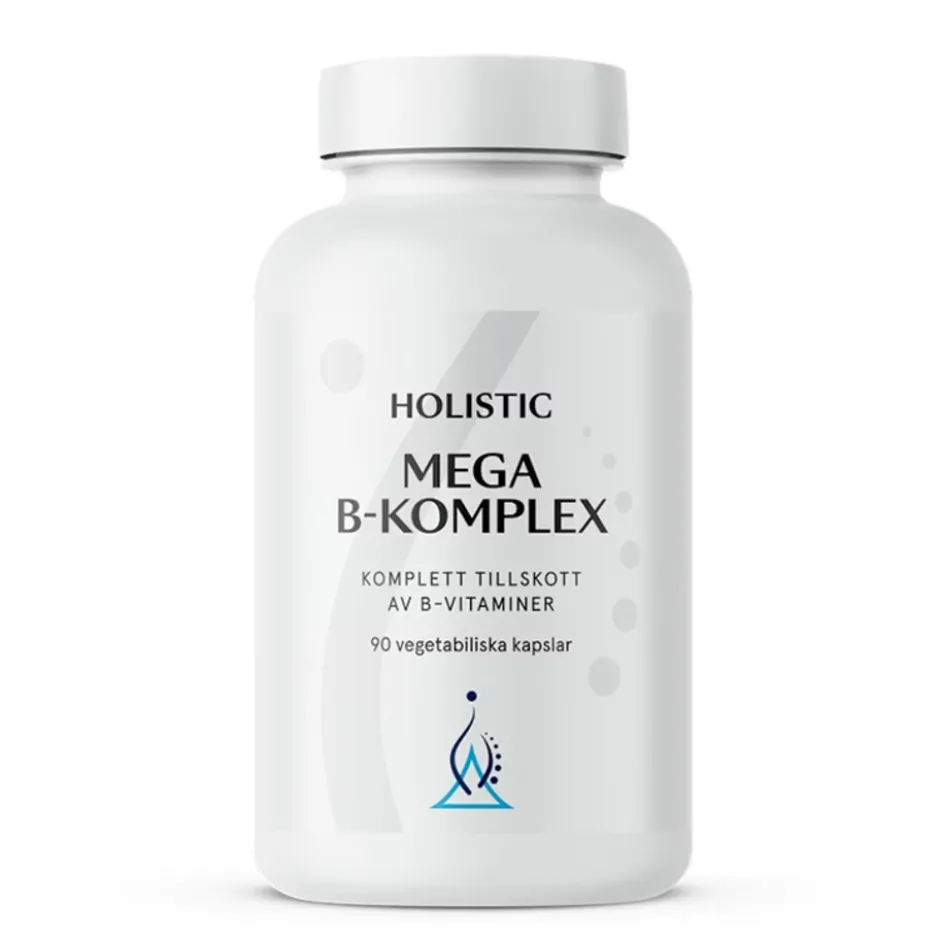 Holistic Mega B-Komplex 90 Kapslar