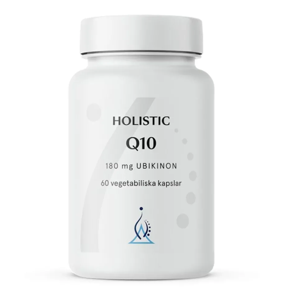 Holistic Q10 180 mg, 60 Kapslar