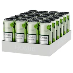 Homie Wake Up Synbiotic Lime Mint 24x330ml