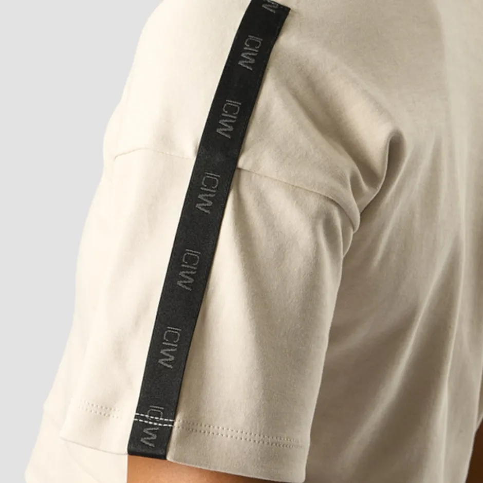 ICANIWILL Stance Cropped T-shirt Wmn Beige