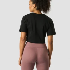 ICANIWILL Stance Cropped T-shirt Wmn Black