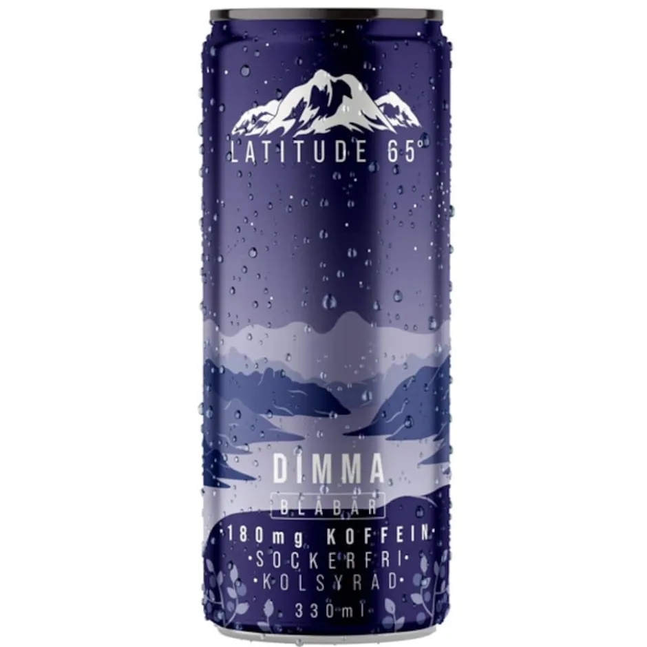 Latitude 65 Dimma Blåbär 330ml