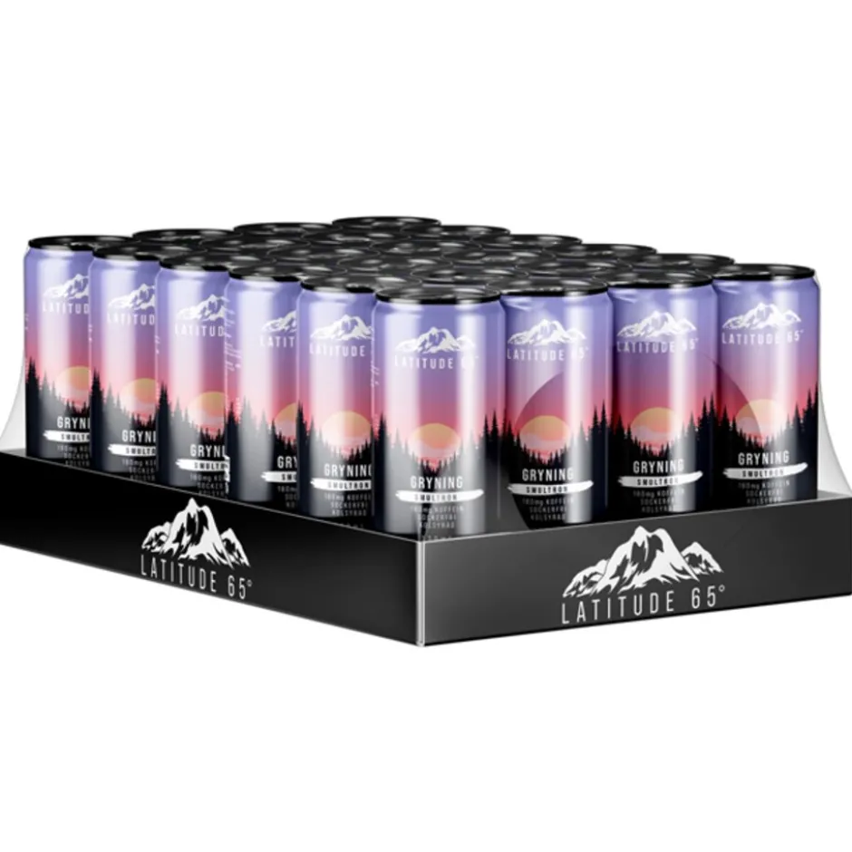 Latitude 65 Gryning Smultron 24x330ml