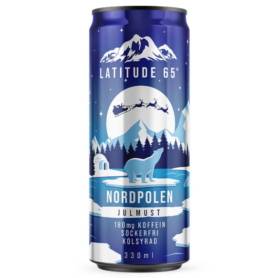 Latitude 65 Nordpolen Julmust 24x330ml