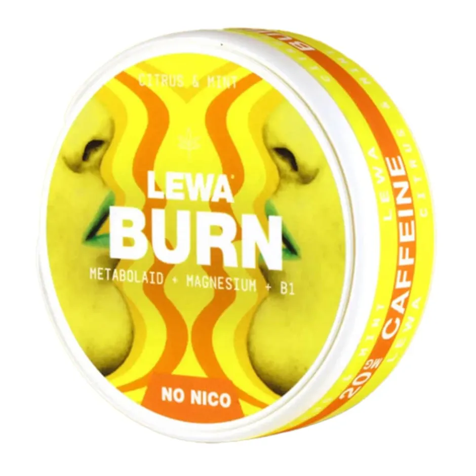 LEWA Burn Citrus & Mint Nikotinfritt snus 1 dosa