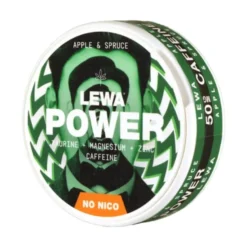 LEWA Power Apple & Spruce Nikotinfritt snus 10-pack