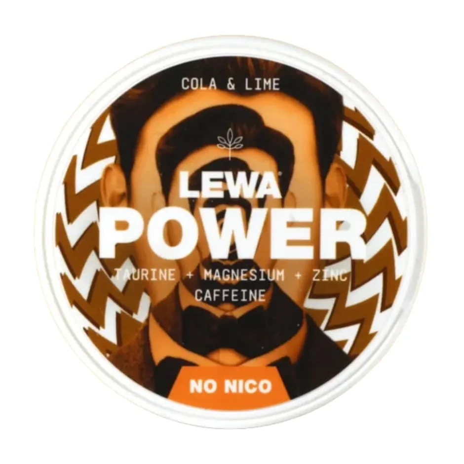 LEWA Power Cola & Lime Nikotinfritt snus 10-pack